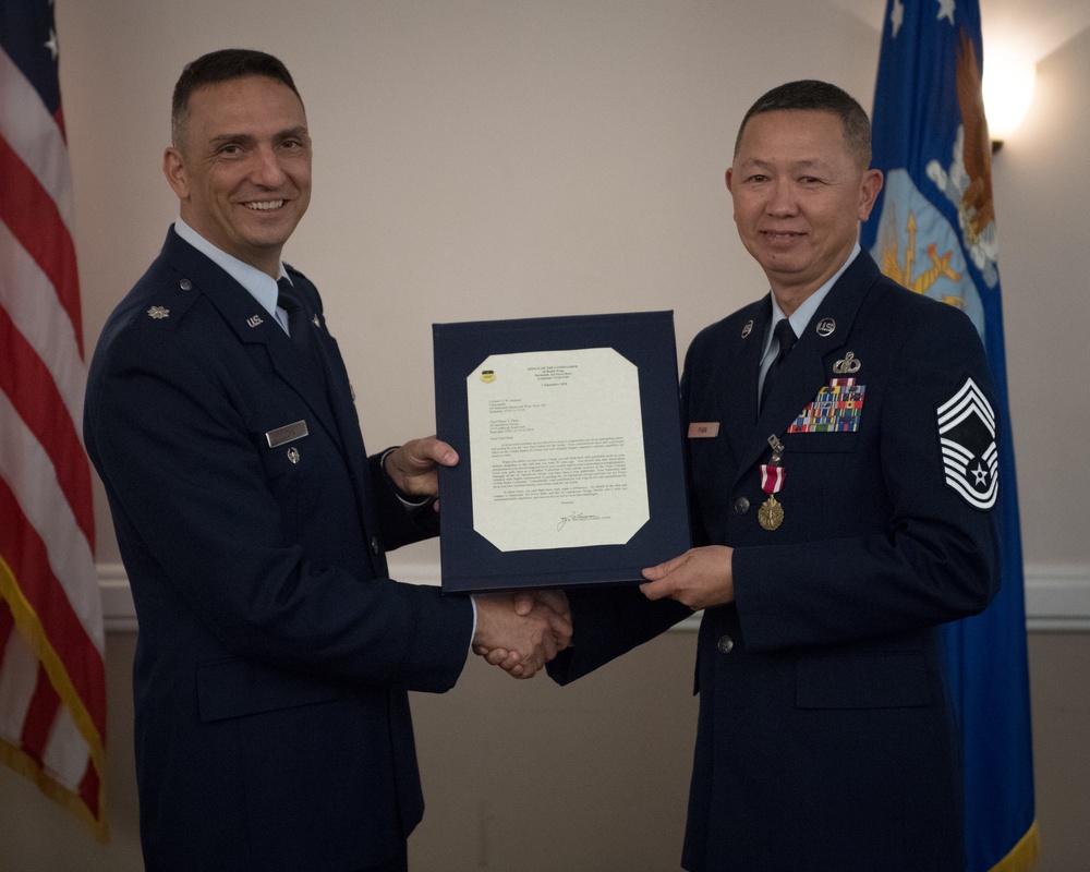 CMSgt Phan Retirement