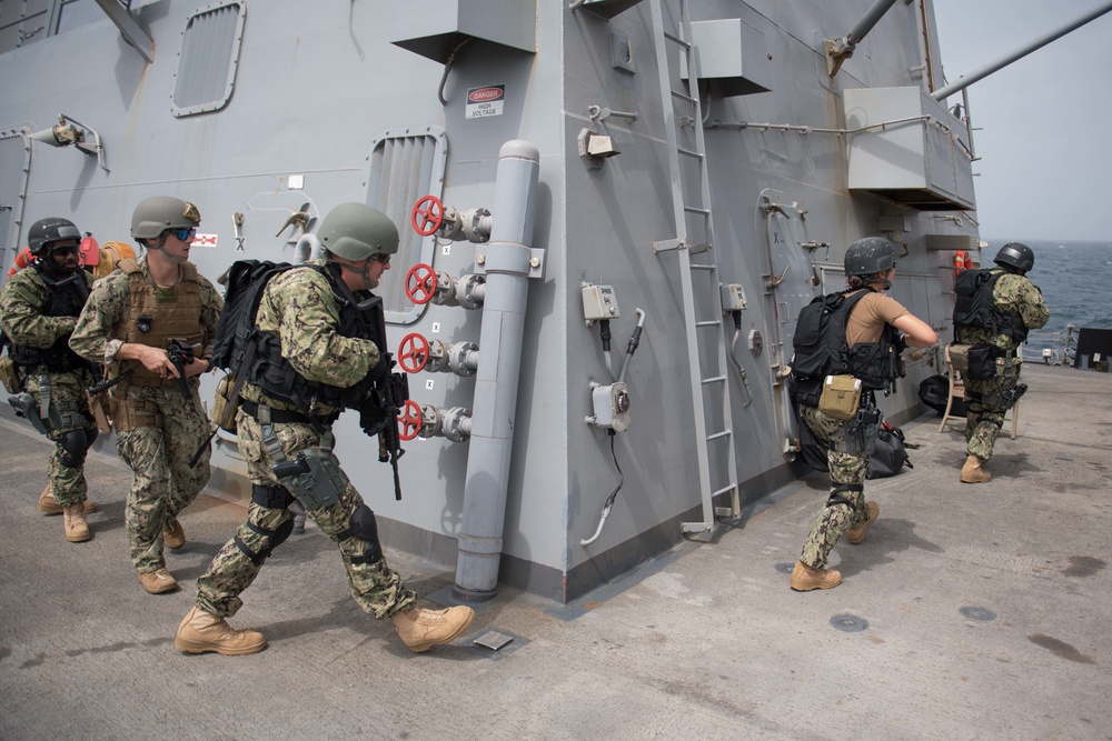 USS Jason Dunham Maritime Security Operations Training