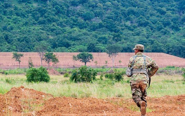 116th Cavalry Brigade Combat Team Soldiers conduct final live-fire exercise rehearsal in Thailand