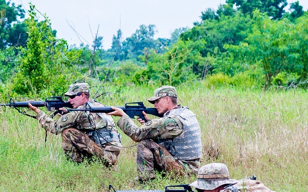 116th Cavalry Brigade Combat Team Soldiers conduct final live-fire exercise rehearsal in Thailand