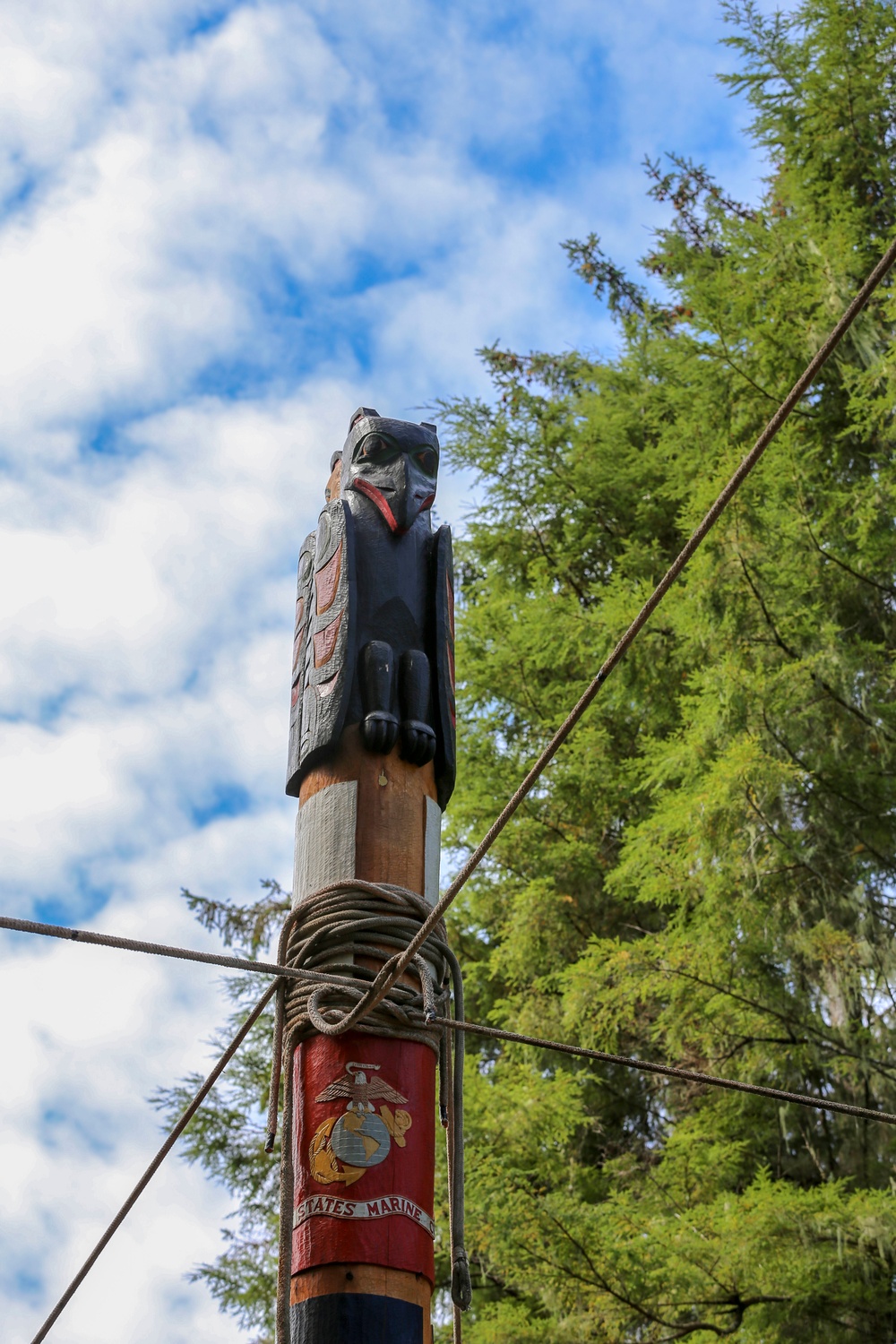 New Totem Pole on Prince of Wales Island honors Alaska’s veterans