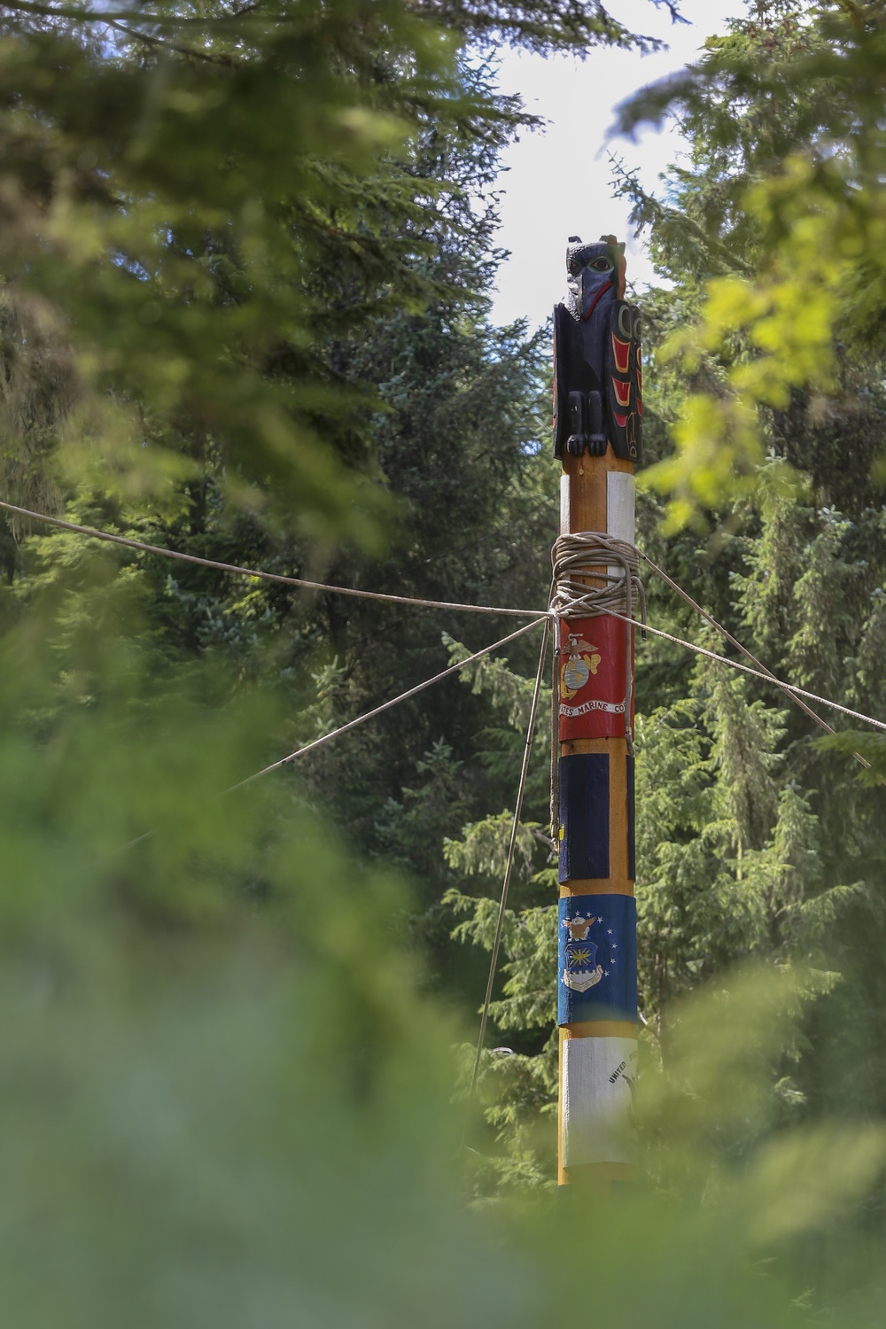 New Totem Pole on Prince of Wales Island honors Alaska’s veterans