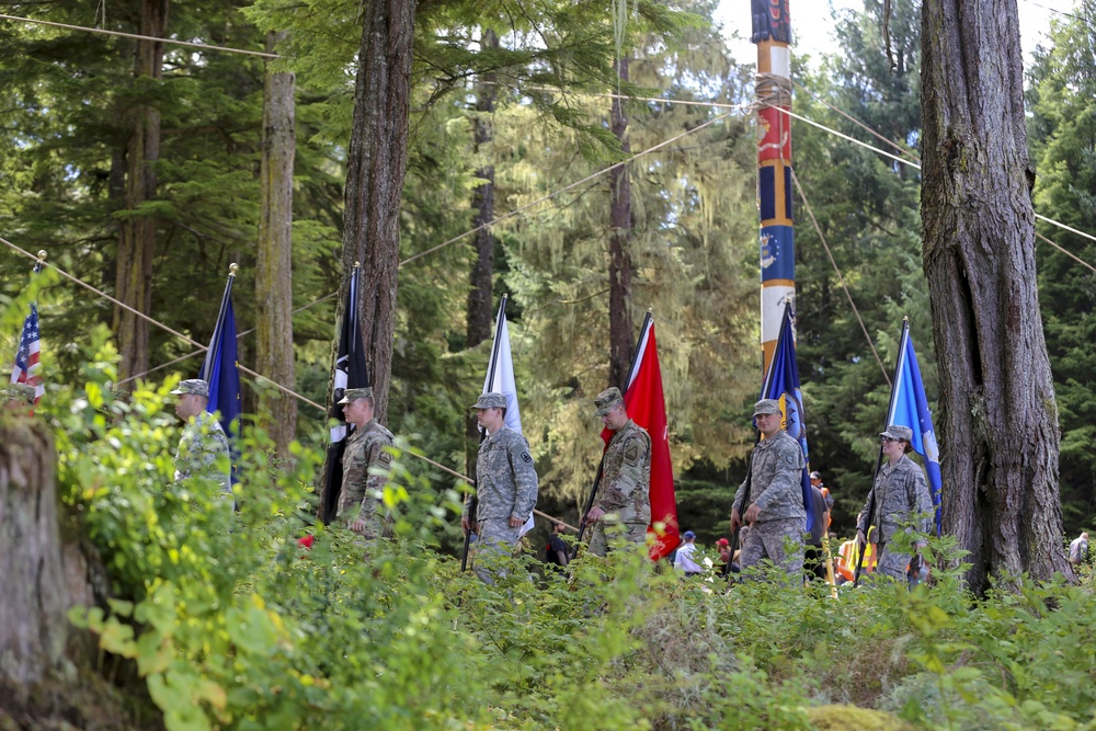 New Totem Pole on Prince of Wales Island honors Alaska’s veterans