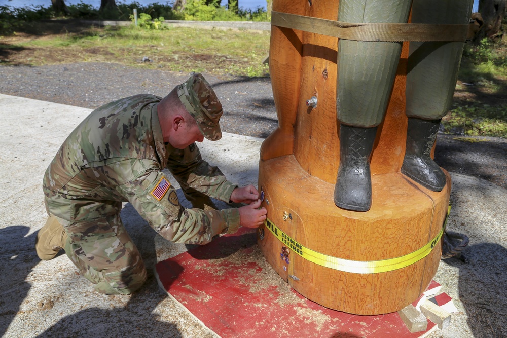 New Totem Pole on Prince of Wales Island honors Alaska’s veterans