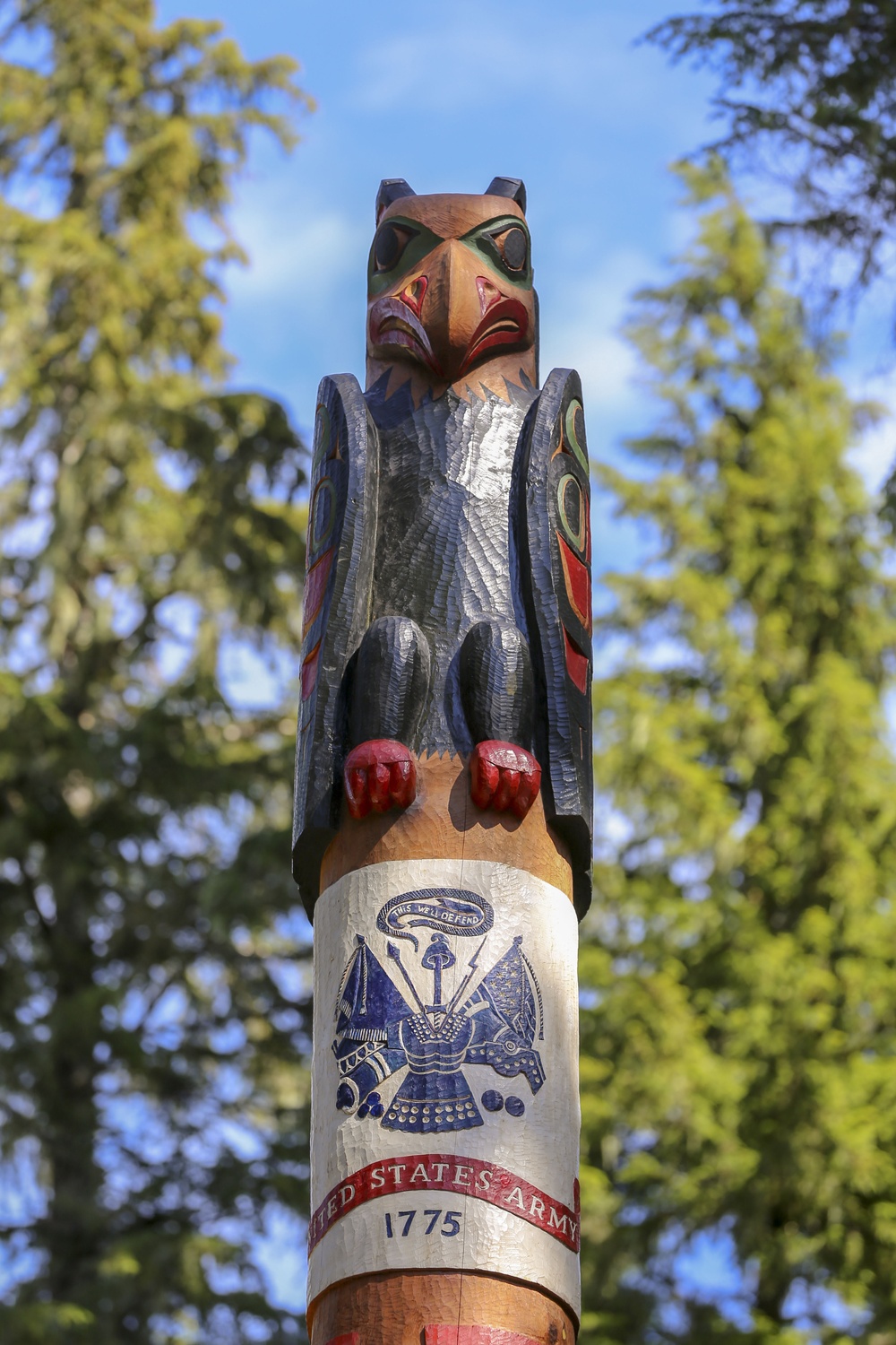 New Totem Pole on Prince of Wales Island honors Alaska’s veterans