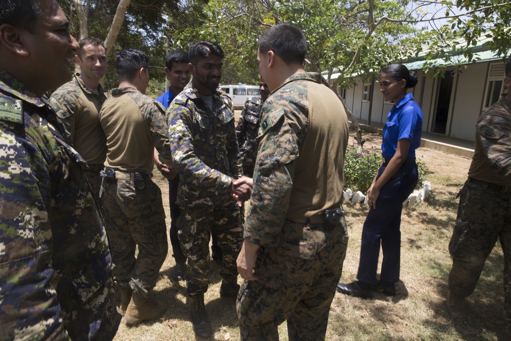 Medical Training with Sri Lanka Navy