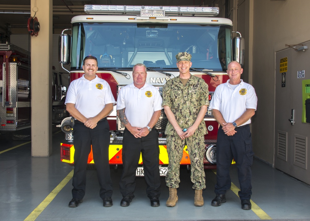 NSA Souda Bay Holds “Wet Down Ceremony” for New Engine