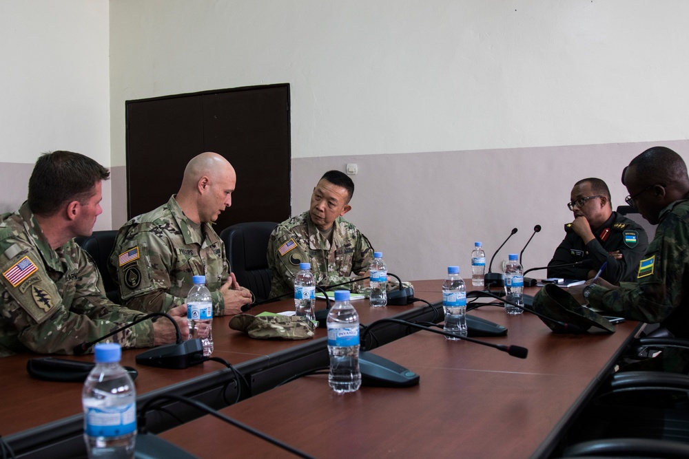 USARAF DCG Visits MEDRETE 18-5