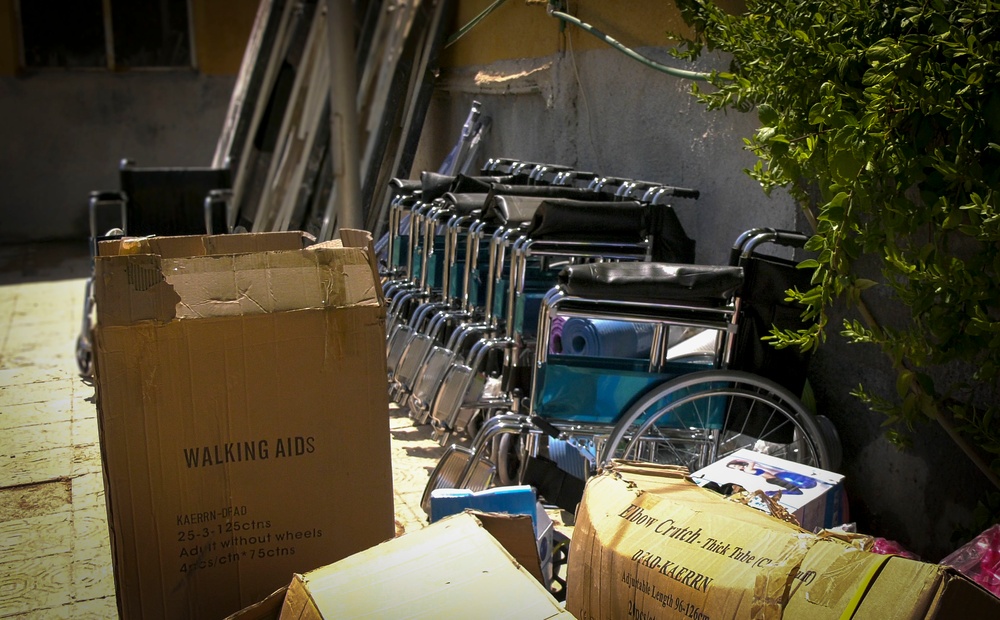 Rehabilitation Equipment Delivered to Kobane Military Hospital