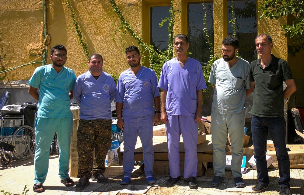 Rehabilitation Equipment Delivered to Kobane Military Hospital