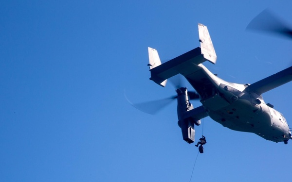 U.S. Navy Special Operations Forces conduct Air and Boat Operations