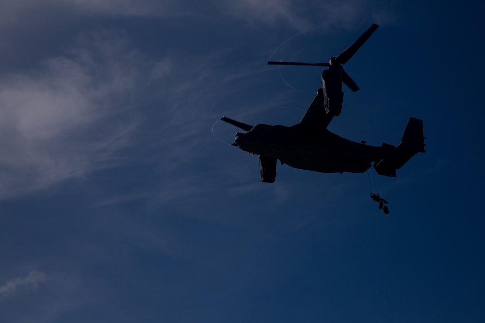 U.S. Navy Special Operations Forces conduct Air and Boat Operations