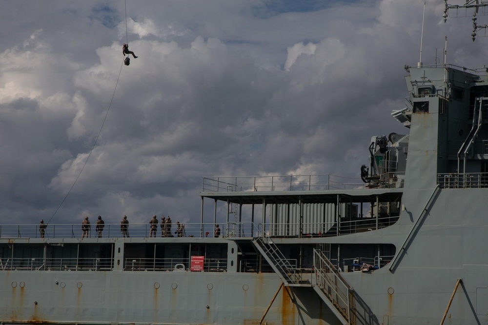 U.S. Navy Special Operations Forces conduct Air and Boat Operations