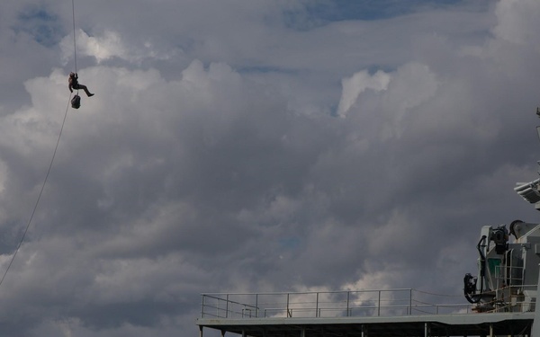 U.S. Navy Special Operations Forces conduct Air and Boat Operations