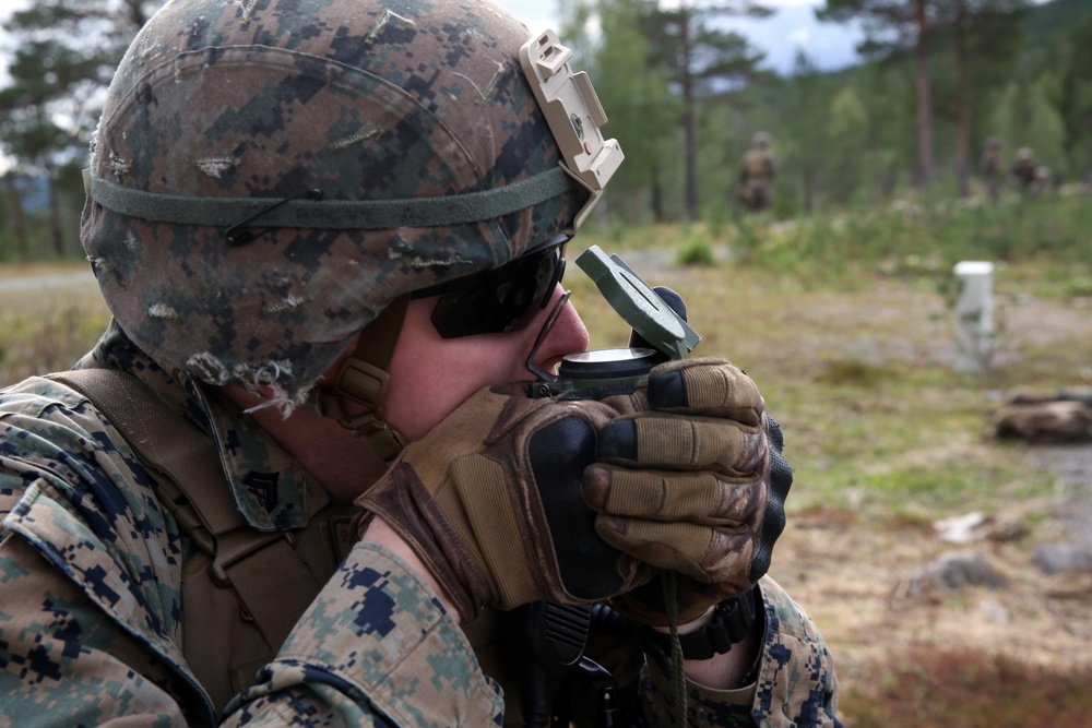 Marines conduct day and night platoon attacks in Norway