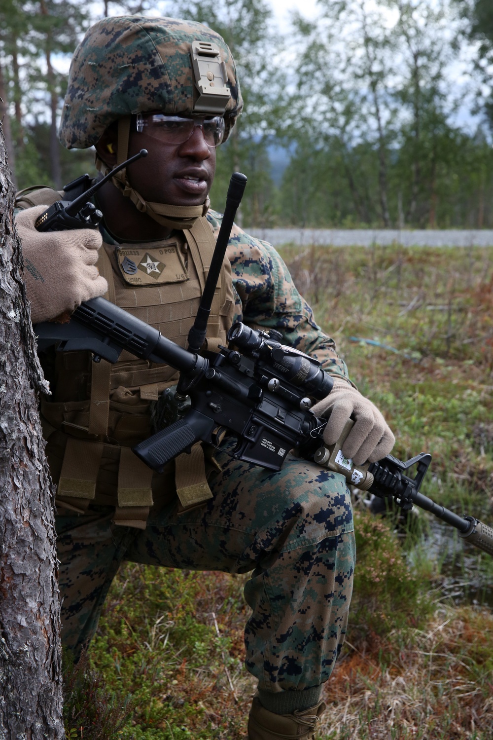 Marines conduct day and night platoon attacks in Norway