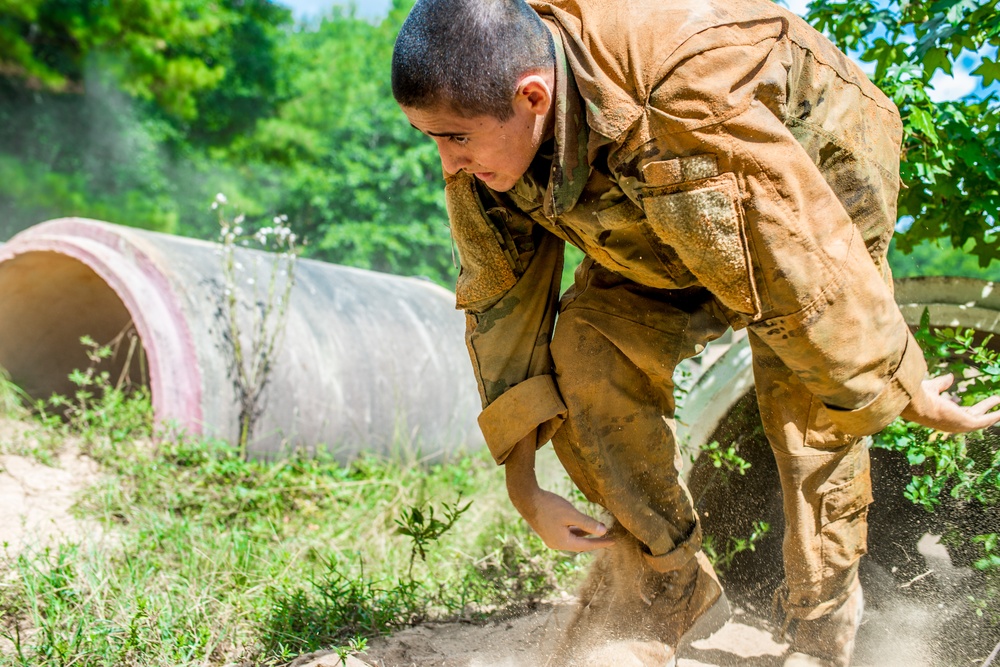 Delta Company 2-19 Obstacle Course