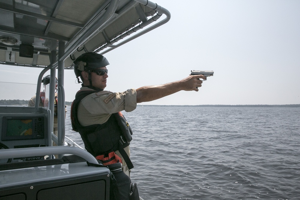 Coast Guardsmen Learning Tactics to Disable or Dissuade