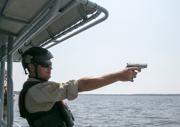 Coast Guardsmen Learning Tactics to Disable or Dissuade