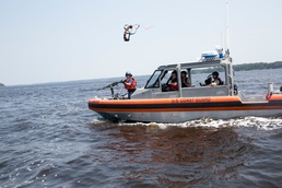 Coast Guardsmen Learning Tactics to Dissuade or Disable