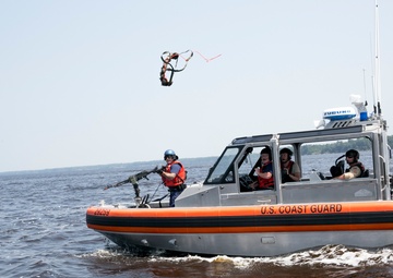 Coast Guardsmen Learning Tactics to Dissuade or Disable