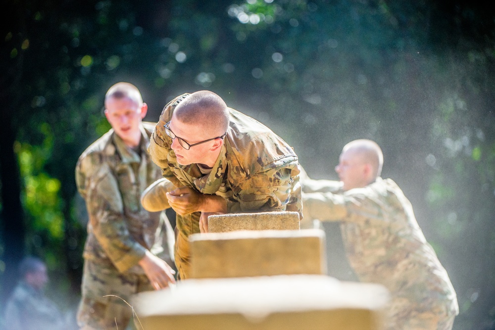 Delta Company 2-19 Obstacle Course