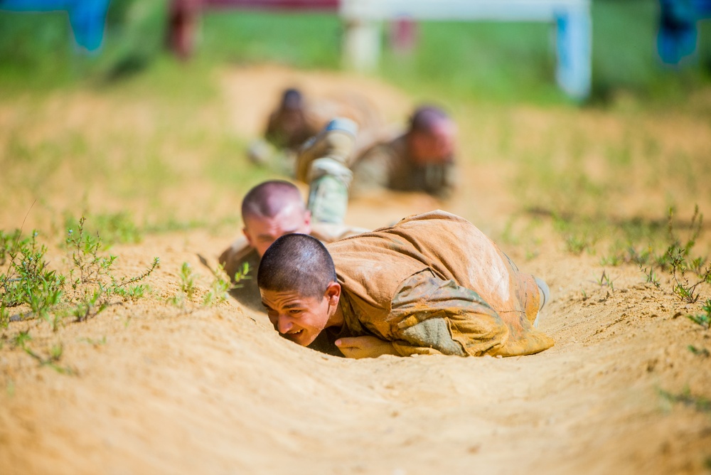 Delta Company 2-19 Obstacle Course