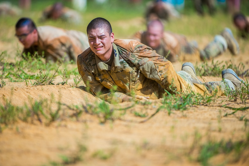 Delta Company 2-19 Obstacle Course