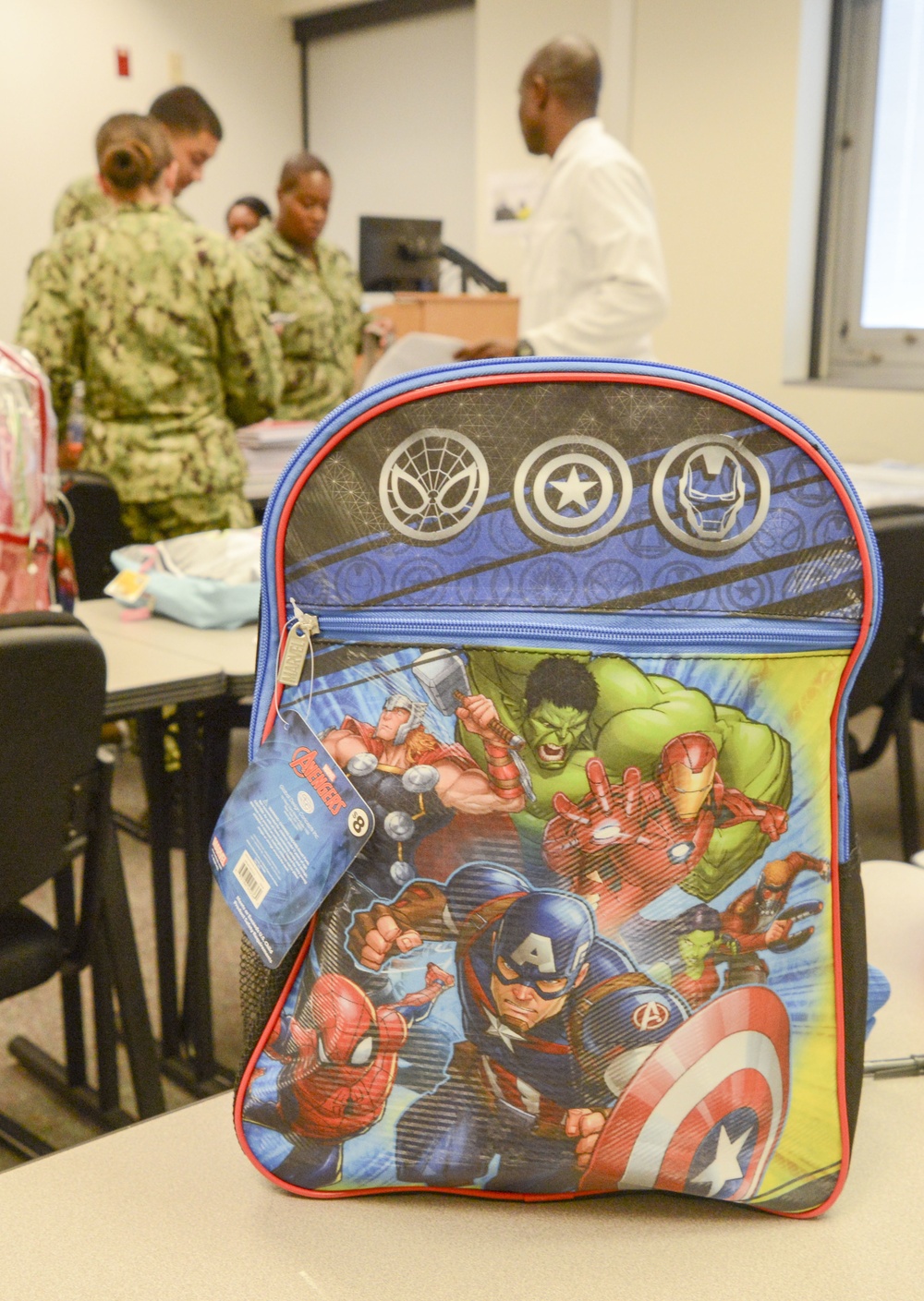 NMCP’s SCPOA Fill Backpacks for the New School Year