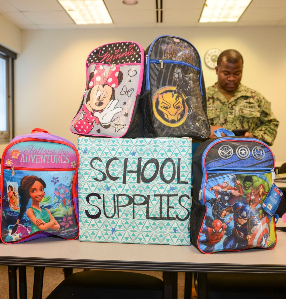 NMCP’s SCPOA Fill Backpacks for the New School Year