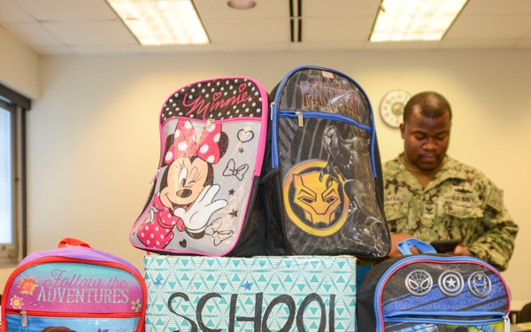NMCP’s SCPOA Fill Backpacks for the New School Year