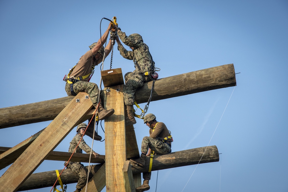 Naval Mobile Construction Battalion (NMCB) 133's field training exercise (FTX)