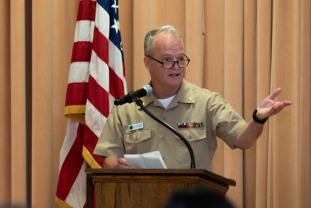 CDR Mark Corbliss farewell