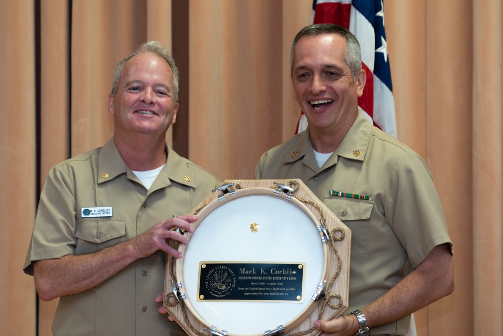 CDR Mark Corbliss farewell