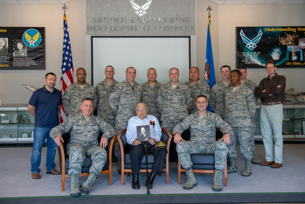 AEDC’s first Chief Master Sergeant visits 49 years later