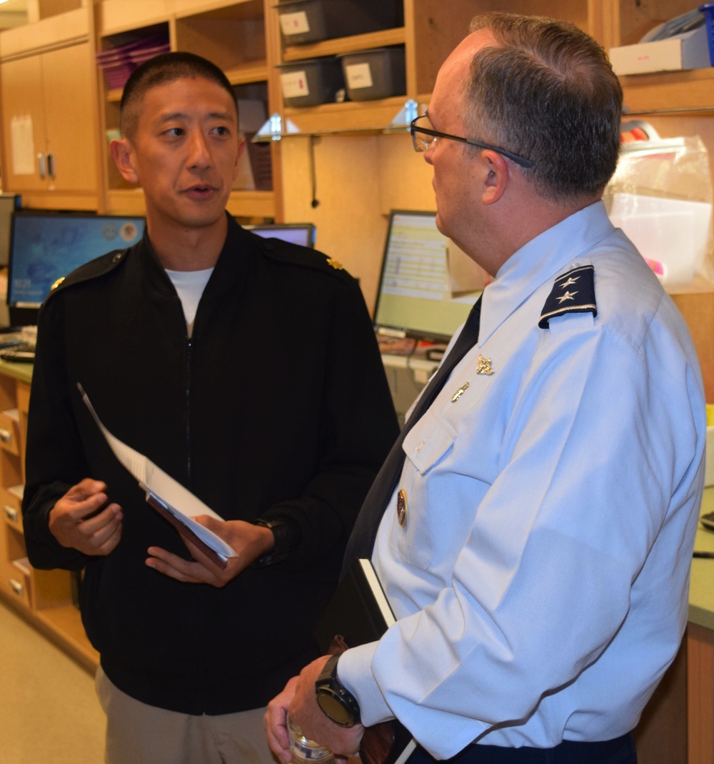 Naval Hospital Bremerton hosts Defense Health Agency assistant director for Combat Support Agency
