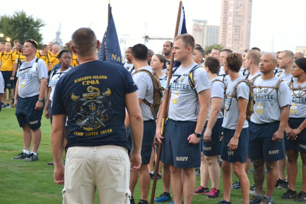 Muster at the City of Norfolk's Town Point Park