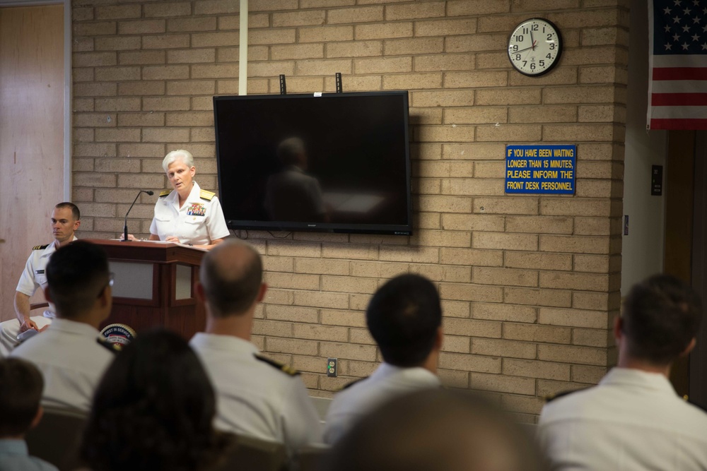 U.S. Navy Rear Admiral Gayle D. Shaffer visits Camp Pendleton