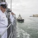 USS America Sailors man the rails
