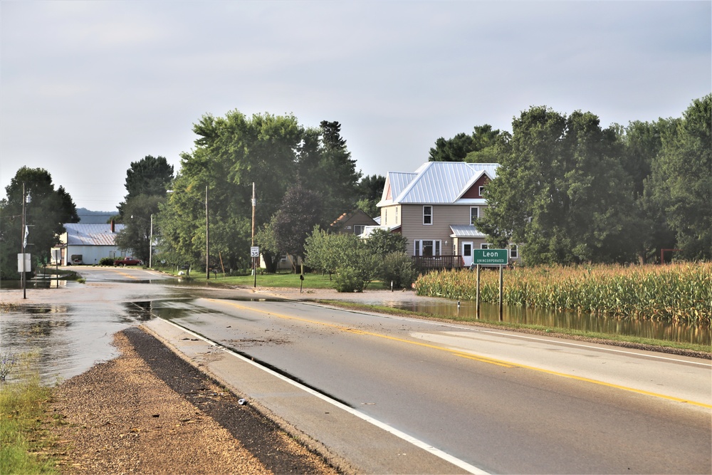 Fort McCoy supports local flood-relief efforts; helps save lives