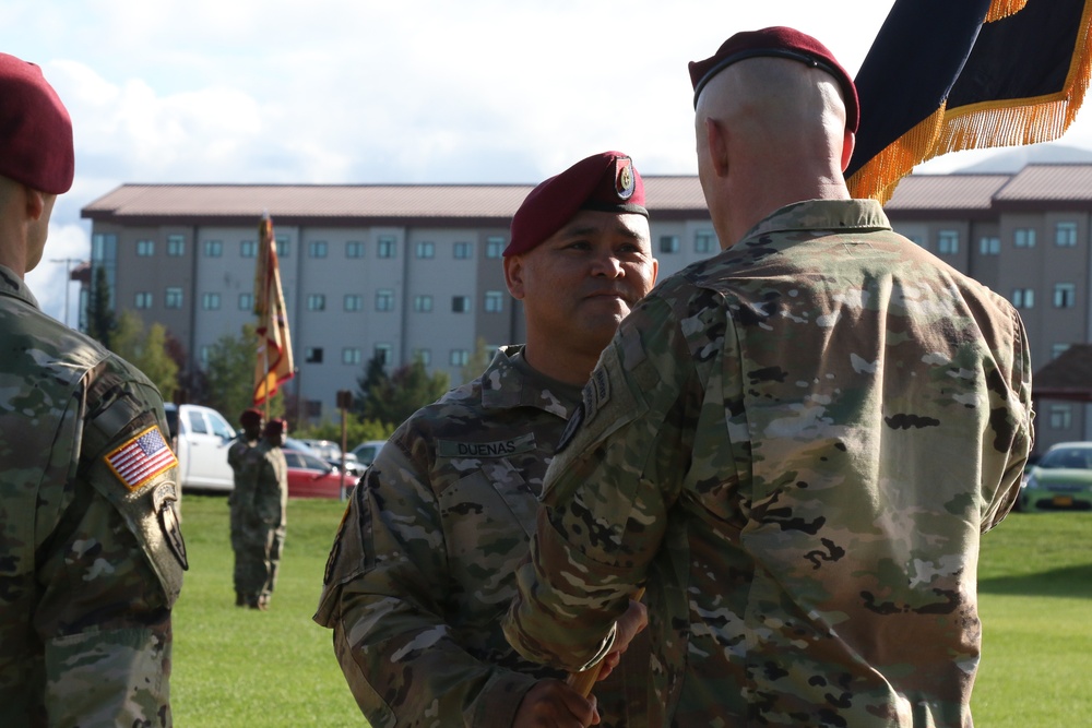 Spartans conduct change of responsibility