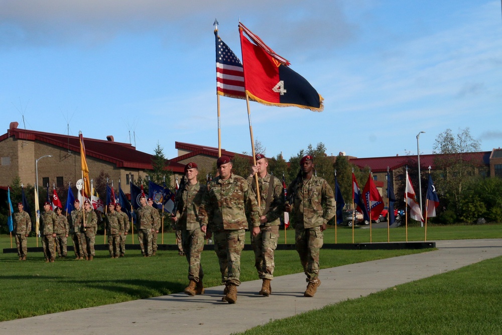 Spartans conduct change of responsibility