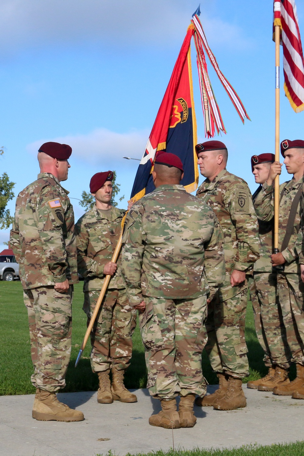 Spartans welcome New Command Sgt. Maj.