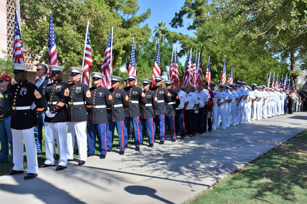 Recruiters honor Sen. John McCain as body laid in Arizona State Capitol