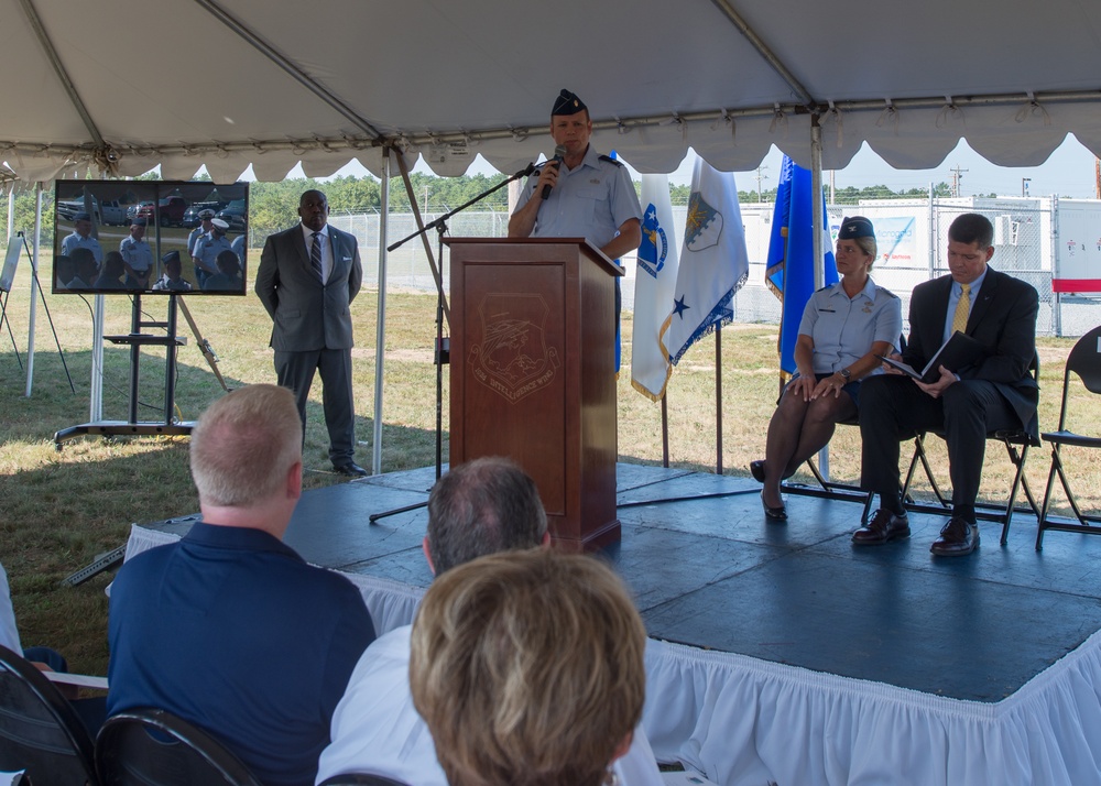 102nd Intelligence Wing unveils Otis Microgrid at ribbon cutting event