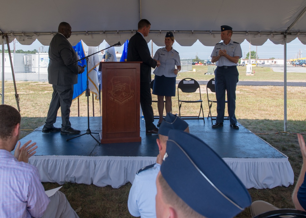 102nd Intelligence Wing unveils Otis Microgrid at ribbon cutting event