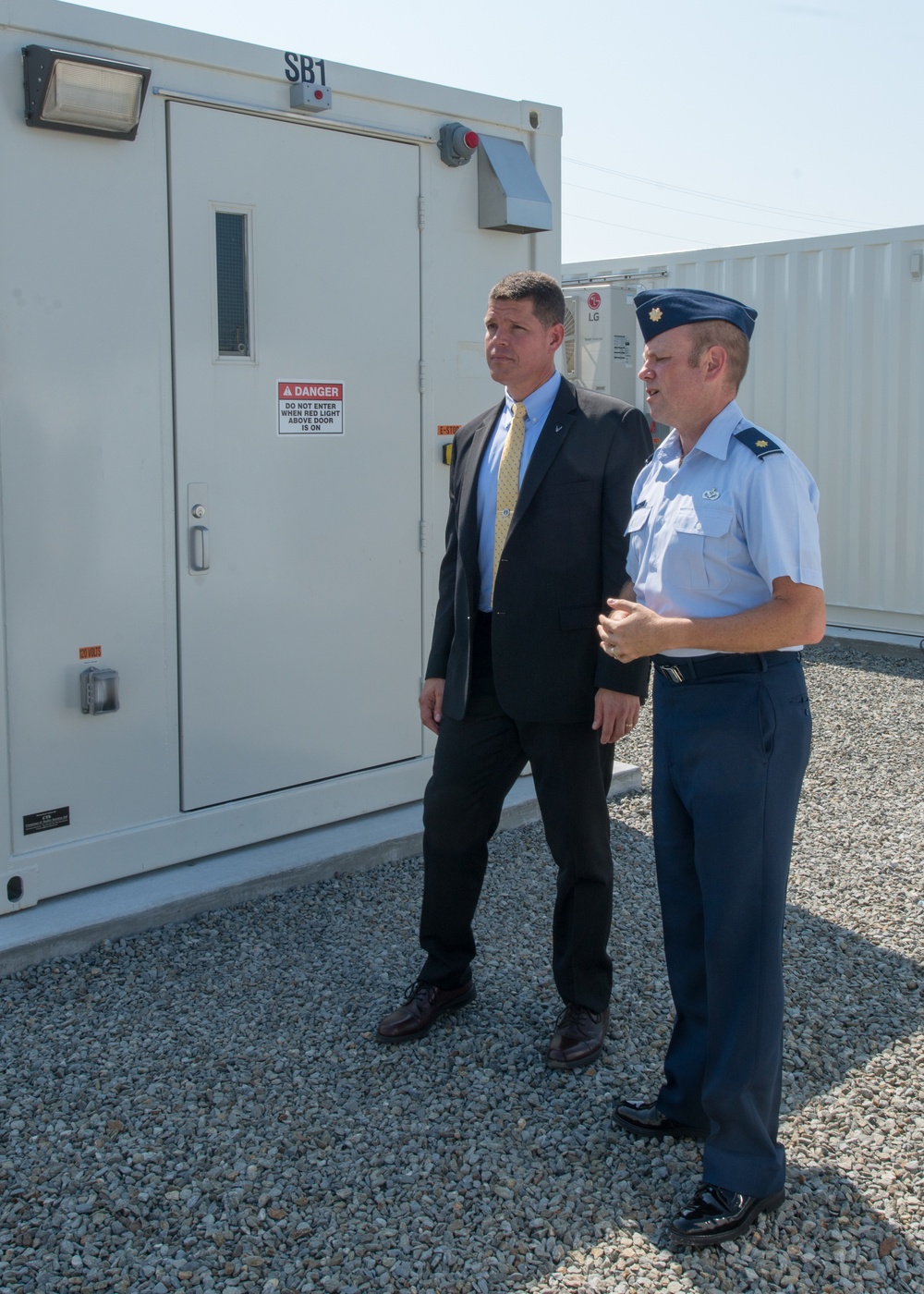 102nd Intelligence Wing unveils Otis Microgrid at ribbon cutting event