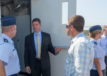 102nd Intelligence Wing unveils Otis Microgrid at ribbon cutting event