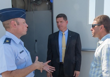 102nd Intelligence Wing unveils Otis Microgrid at ribbon cutting event