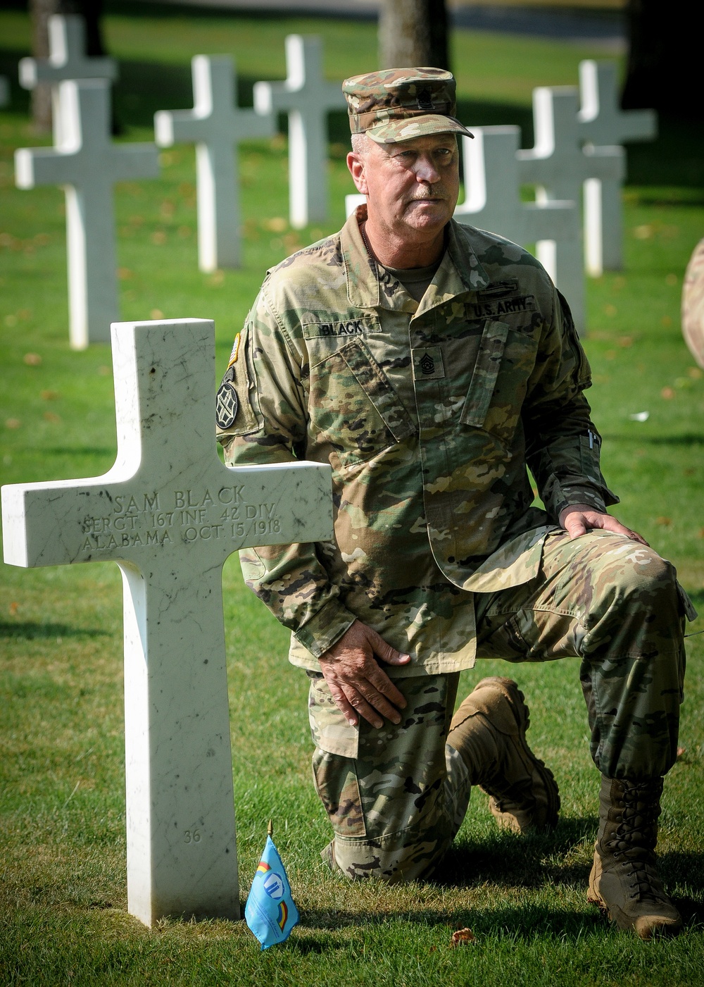 National Guard Soldiers take part in World War I Centennial Commemoration in France